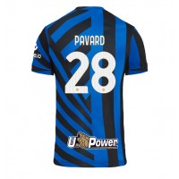 Pánský Fotbalový dres Inter Milan Benjamin Pavard #28 2024-25 Domácí Krátký Rukáv